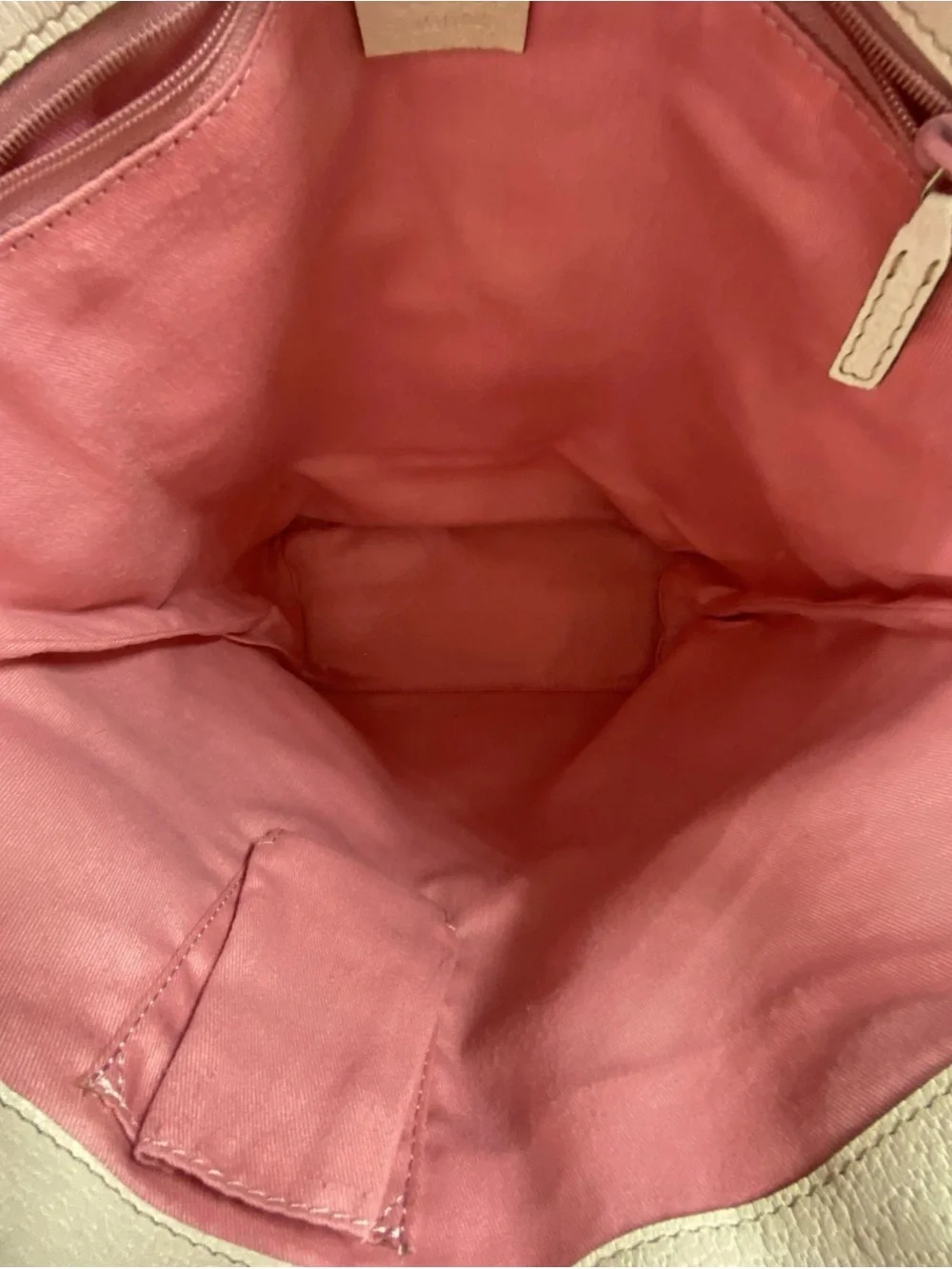 Vintage Gucci Pink Monogram Tote Bag